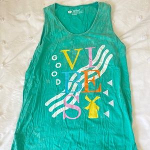 Dutch Bros “good vibes” graphic tank